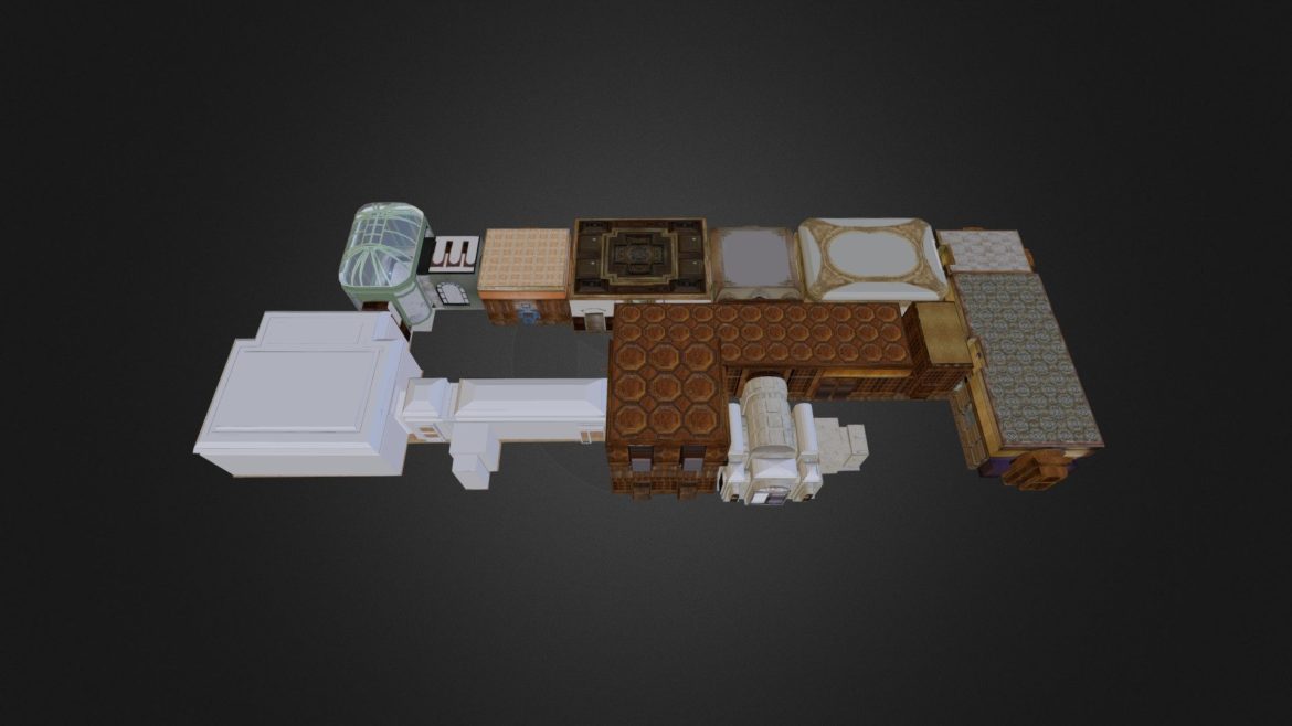 cooper hewitt main floor 3d model