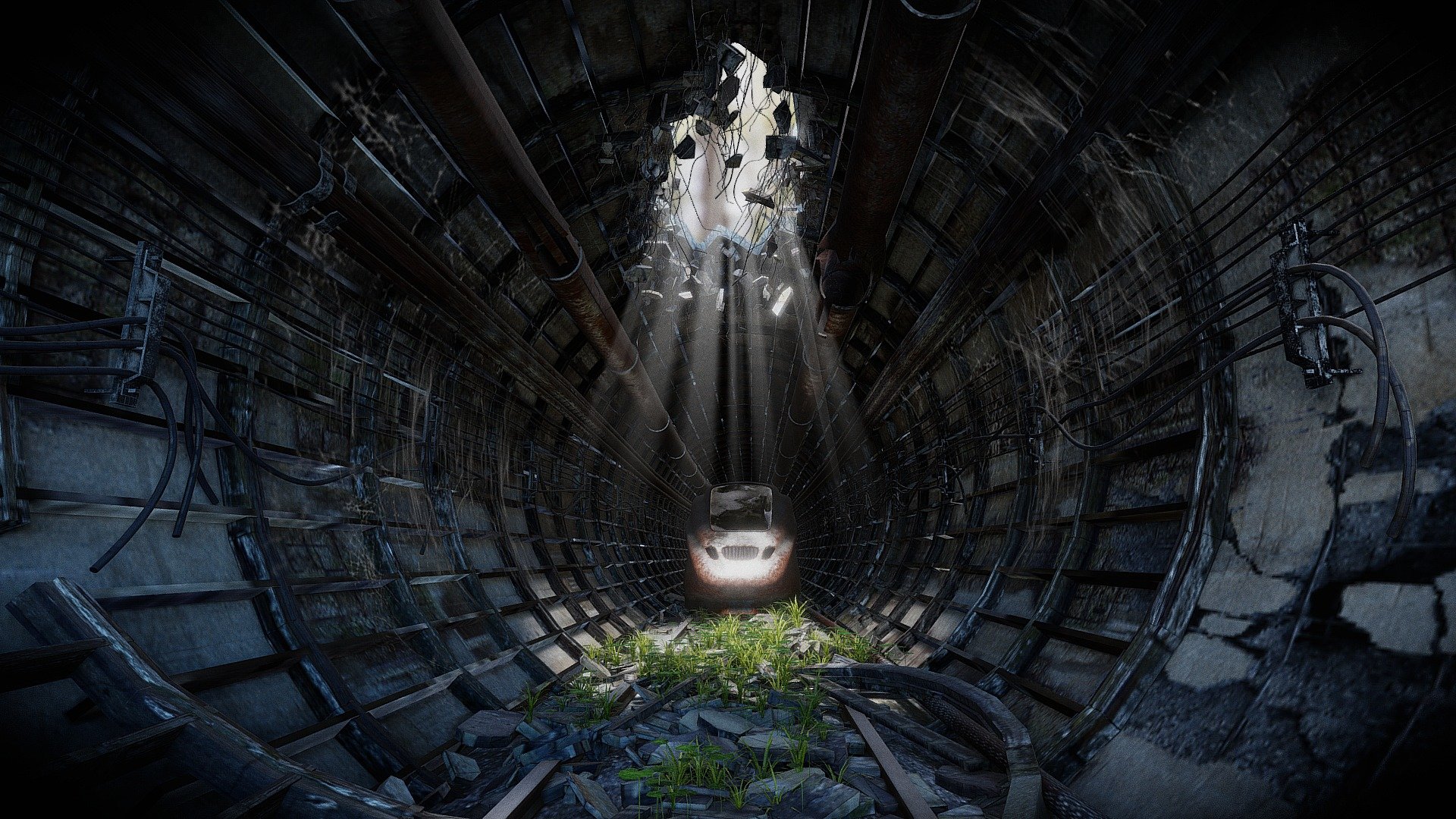 Destroyed Subway – VR and Sound