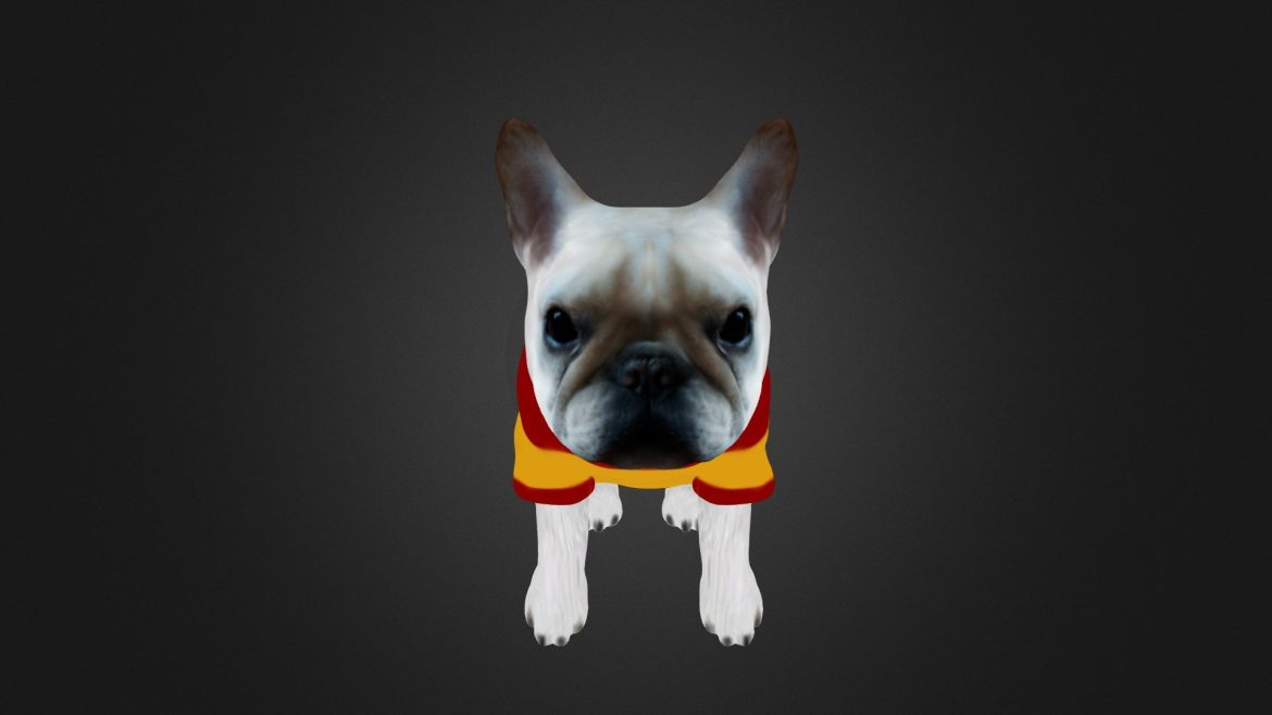 dog28 3d model