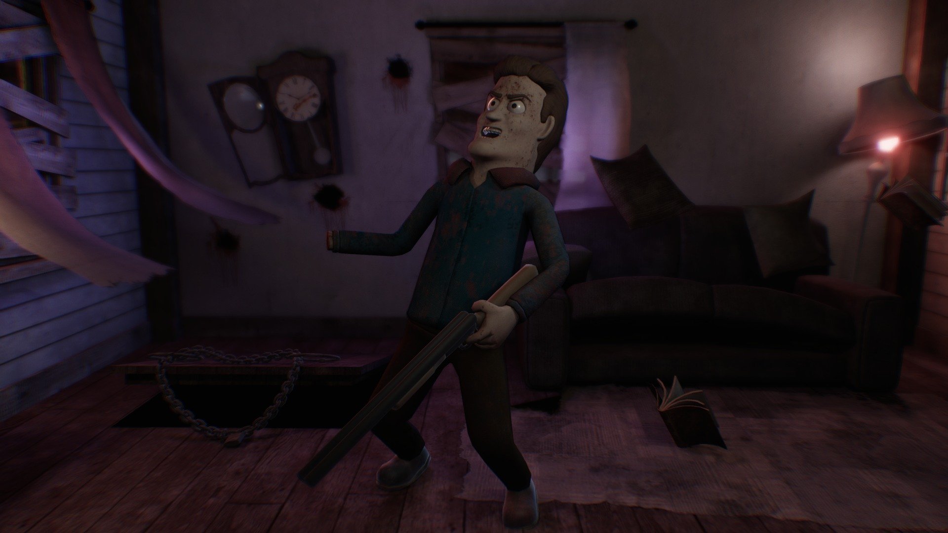 Evil Dead 2 – Laughing Scene
