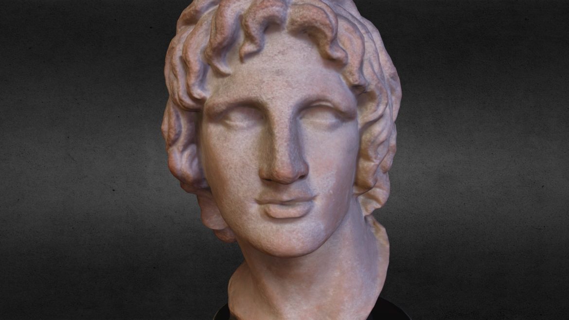 example alexander the great from british museum 3d model