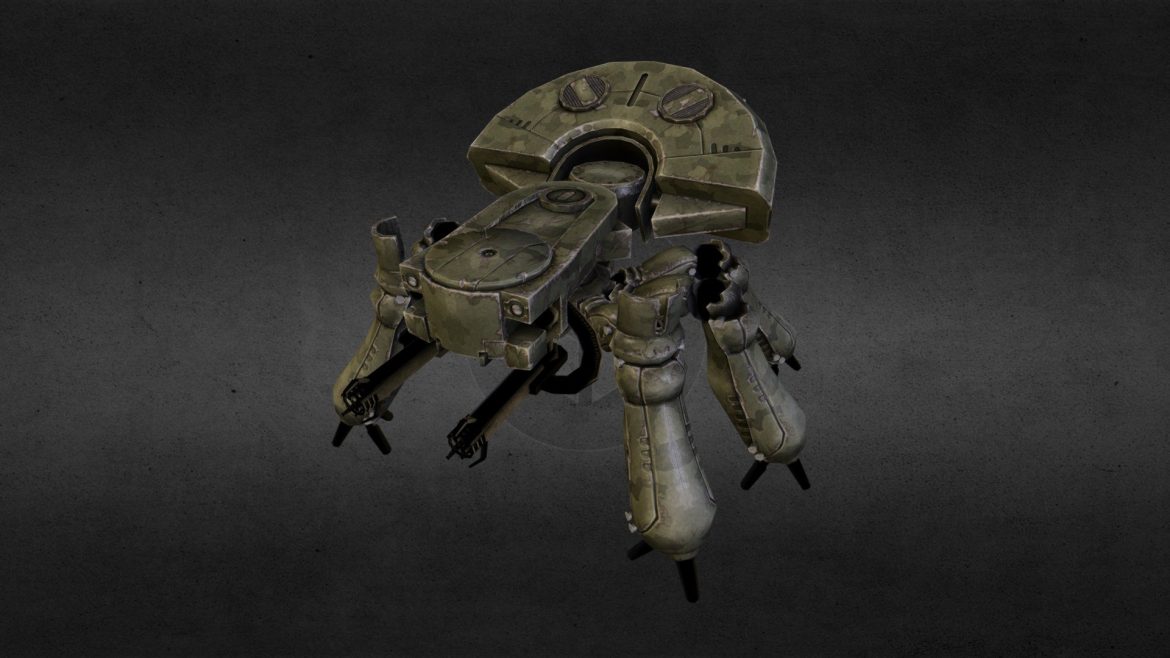 ghost in the shell tank 3d model