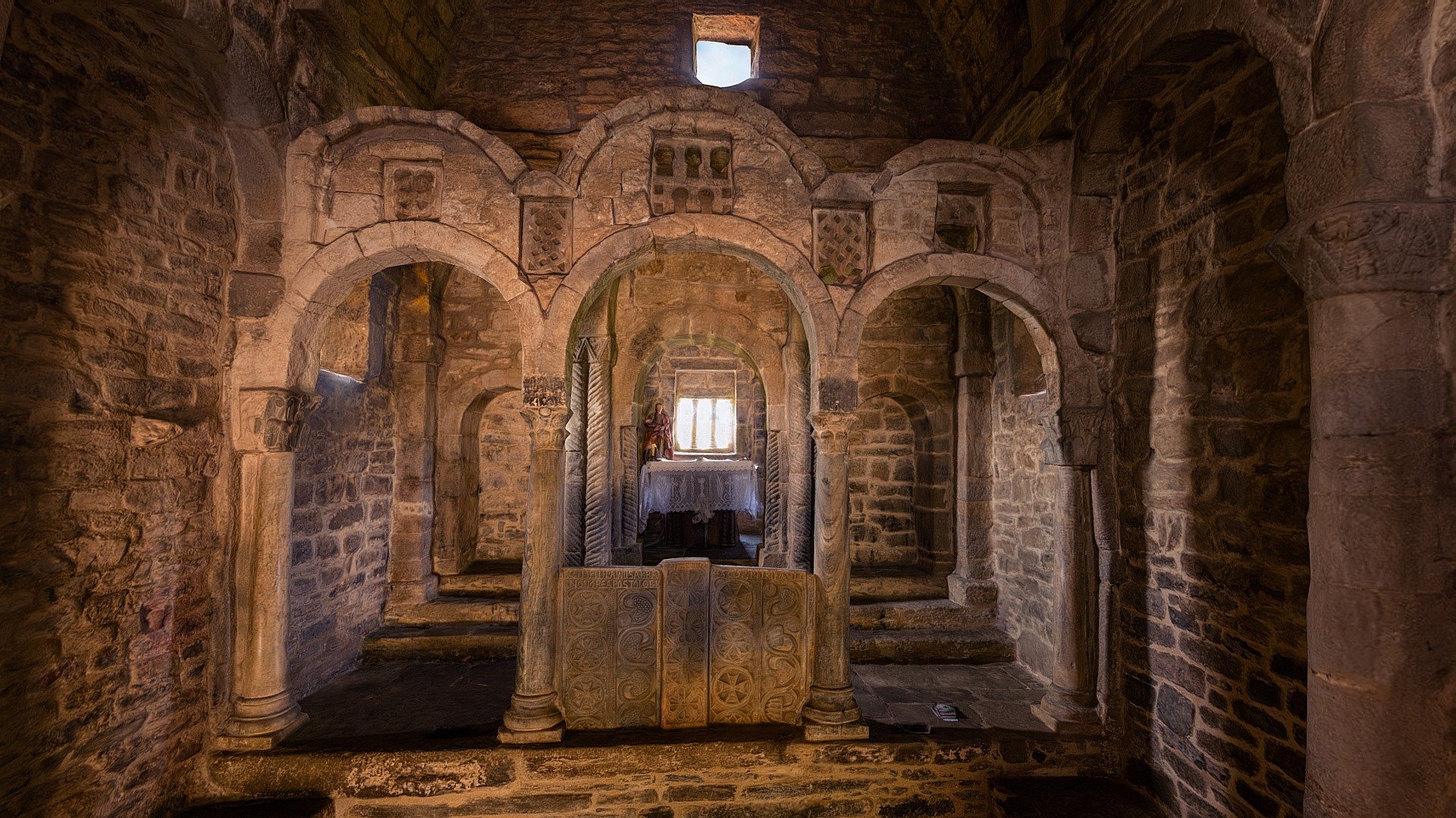 Hermitage St Christine of Lena, year 852