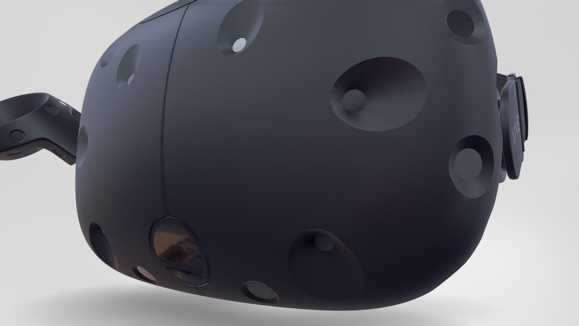 htc vive 3d model
