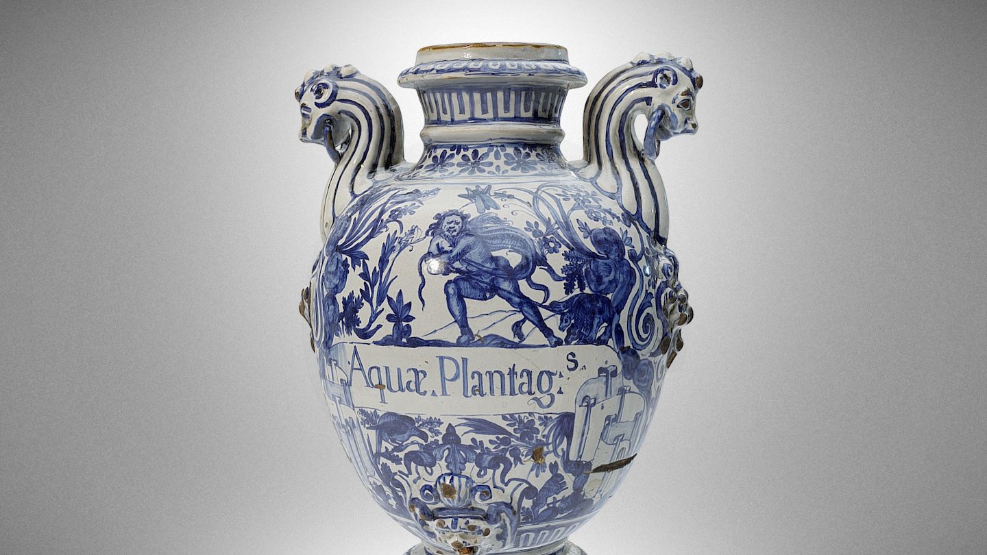 Hydria apothecary vase deep3dsea