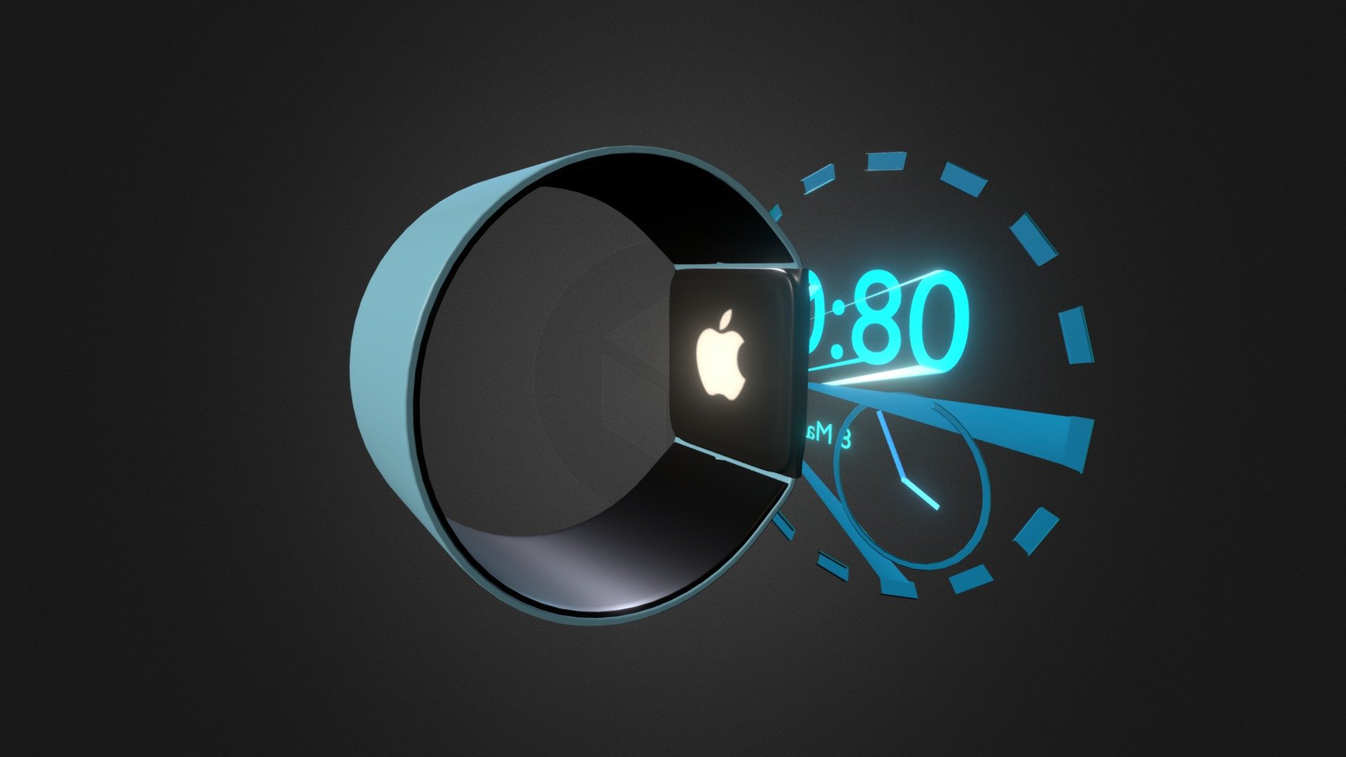 iWatch hologram X