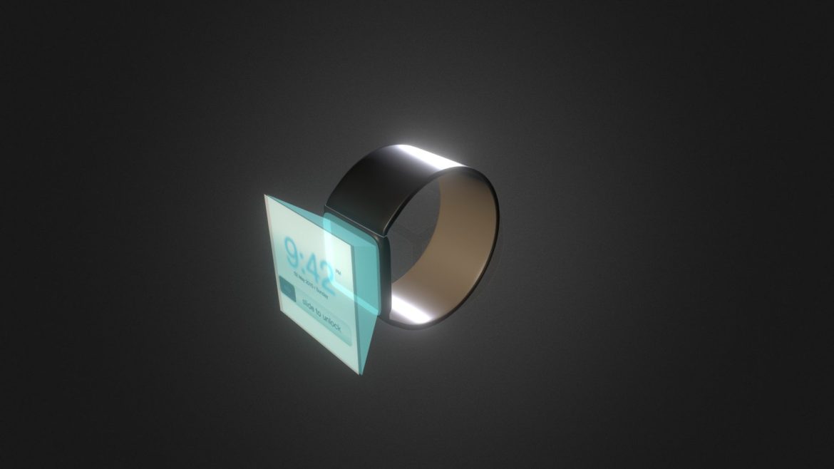 iwatch hologram 3d model