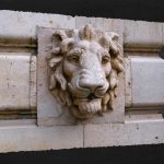 Lion head wall fountain – 3d scan