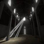 Low-poly VR/Game Ready Interior Temple Scene