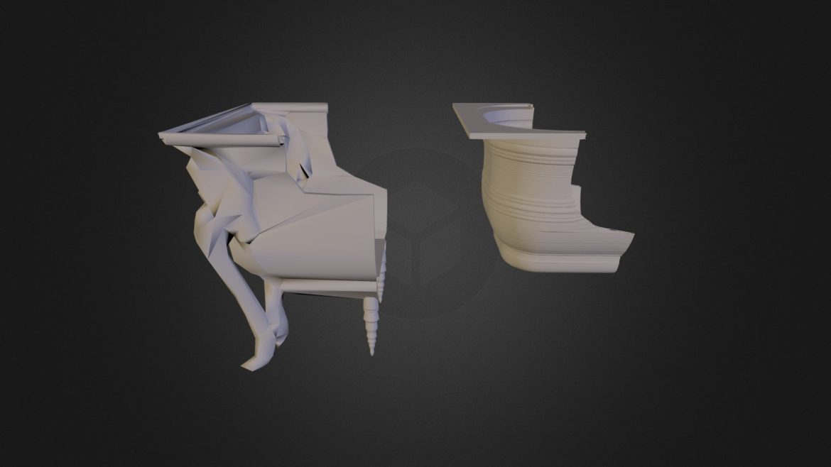 mademoiselle e 3d model
