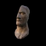 Marble portrait of Julius Caesar