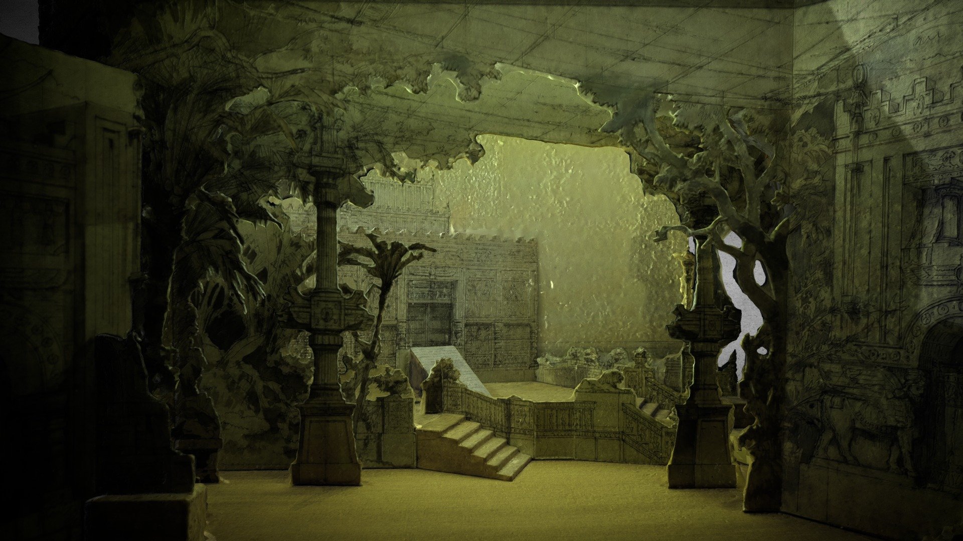 Miniature of stage of “Air des Colombes”
