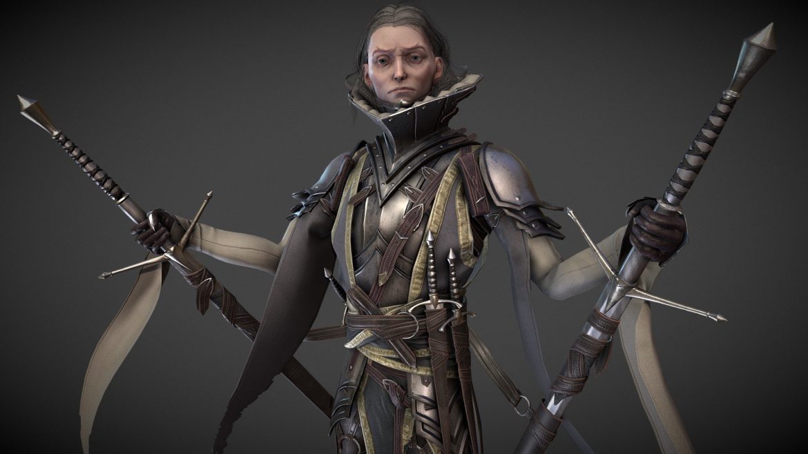 mordred 3d model