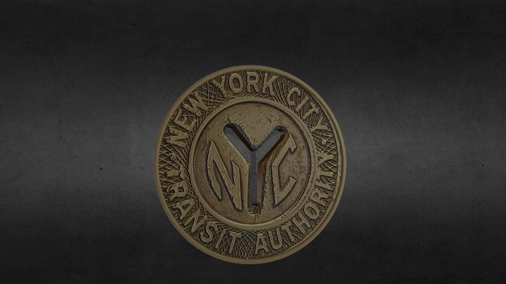 NY Transit Token