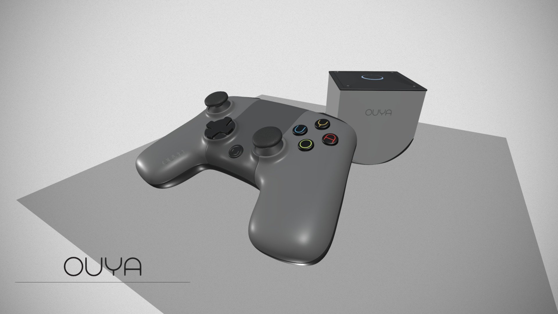 Ouya Console + Contoller