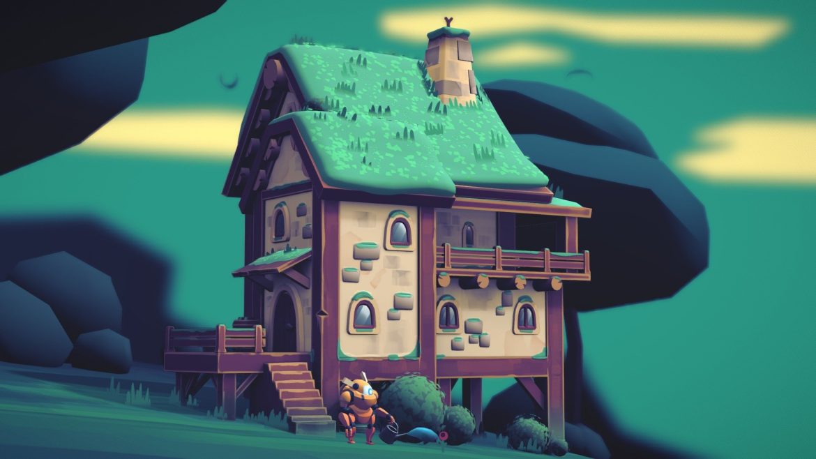 over the hills and far away 3d model
