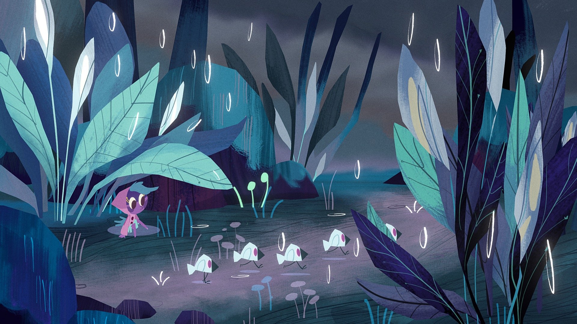 Peace Lilies (Zoe Persico’s Illustration)