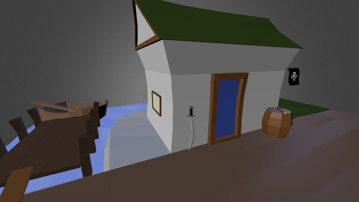 pirate inn 3d model