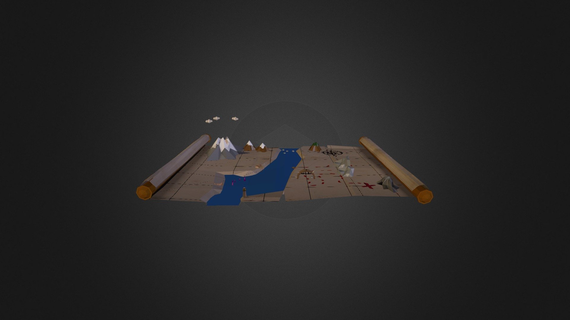 Pirate living map