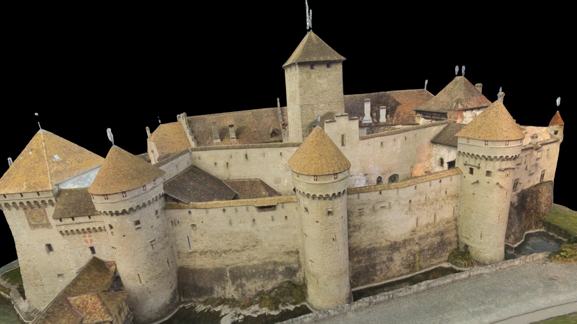 Pix4D – Chillon Castle