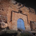 puerta falsa castillo de ayora 3d model