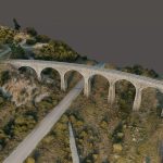 railroad bridge 3d model