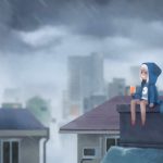 Rainy day (Chanins’s illustration)