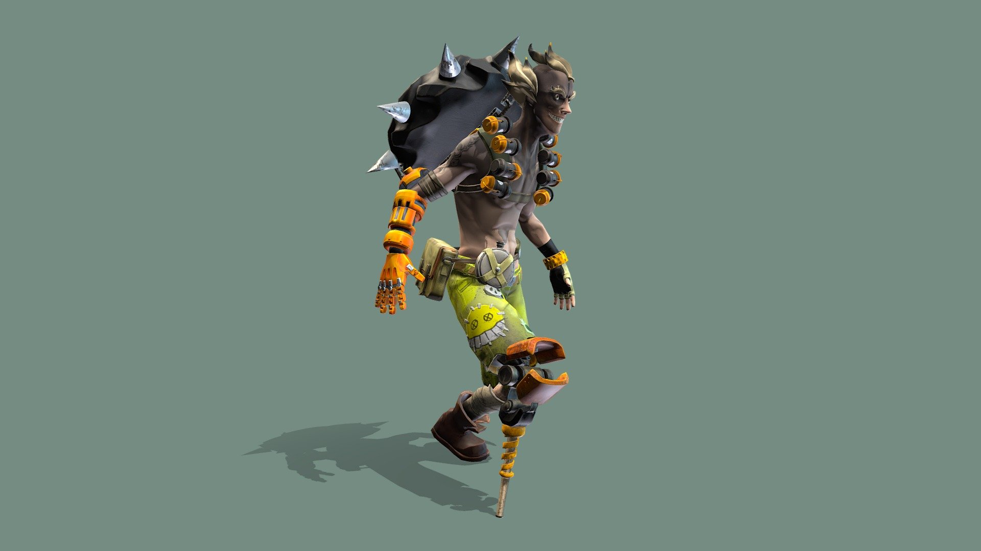 Real-time Ground Shadow Example