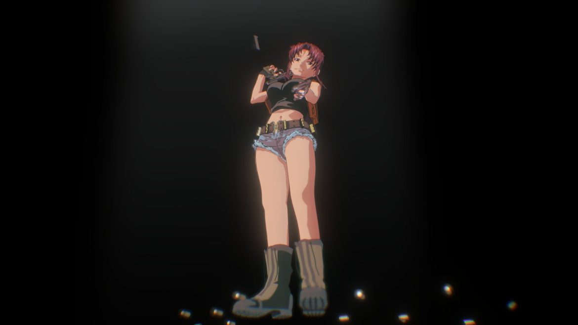 revy black lagoon 3d model