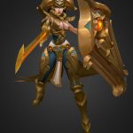 Riot art contest Leona