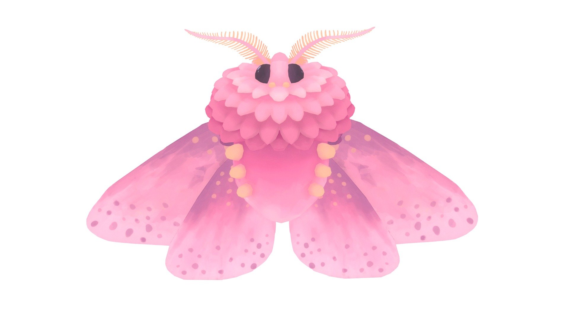 Rosy moth