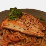 Salmon ramen from Wagamama