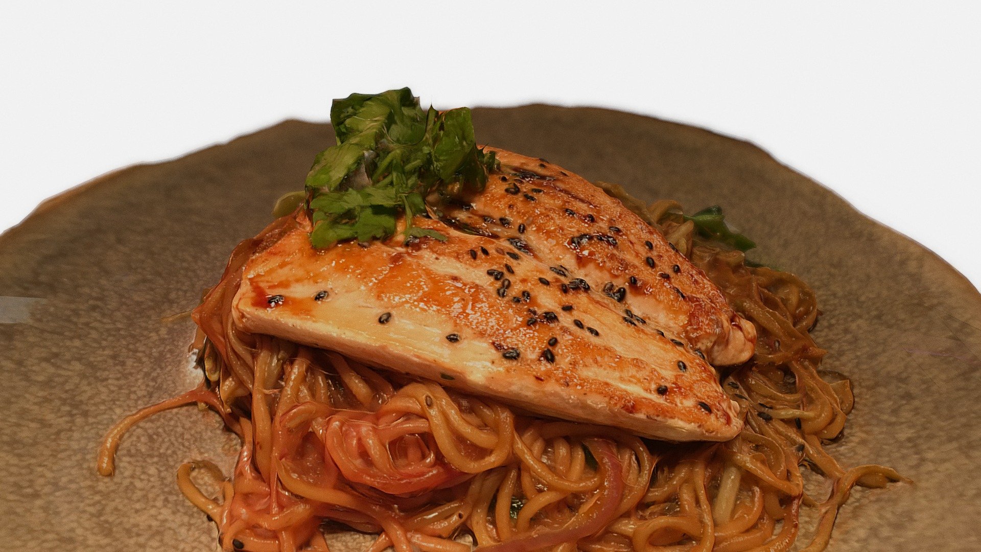 Salmon ramen from Wagamama
