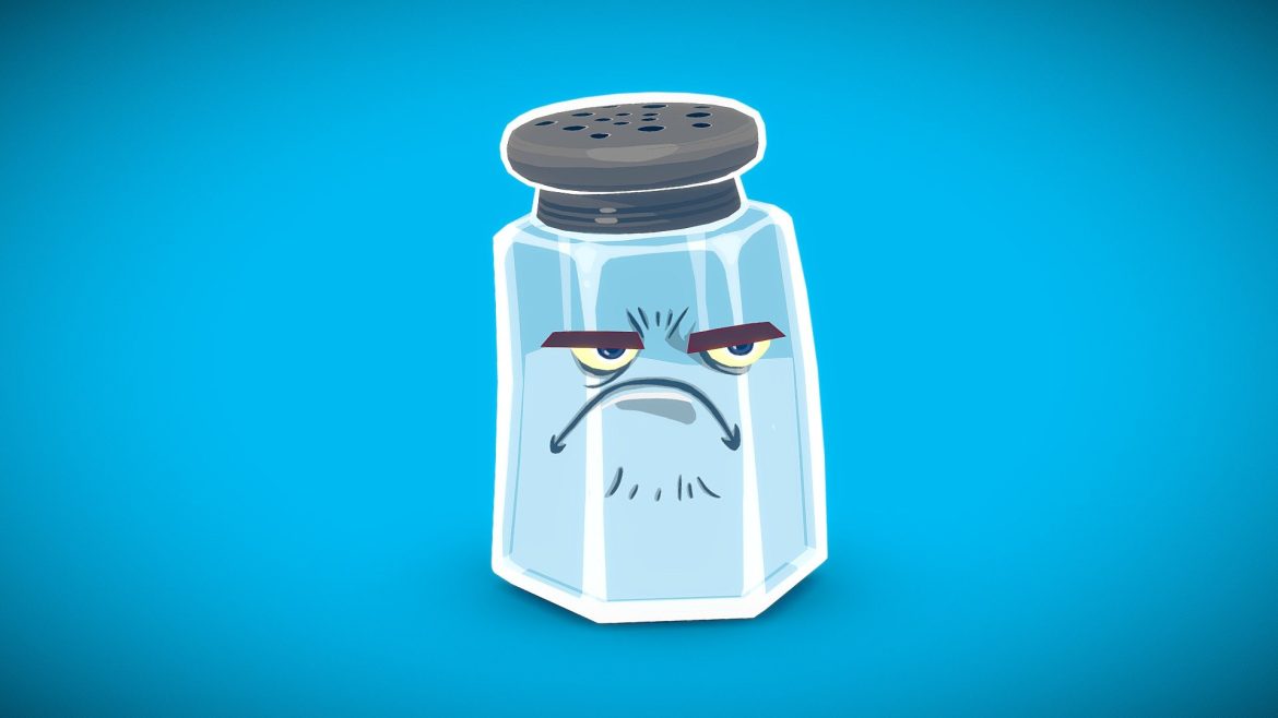 salty 3d model