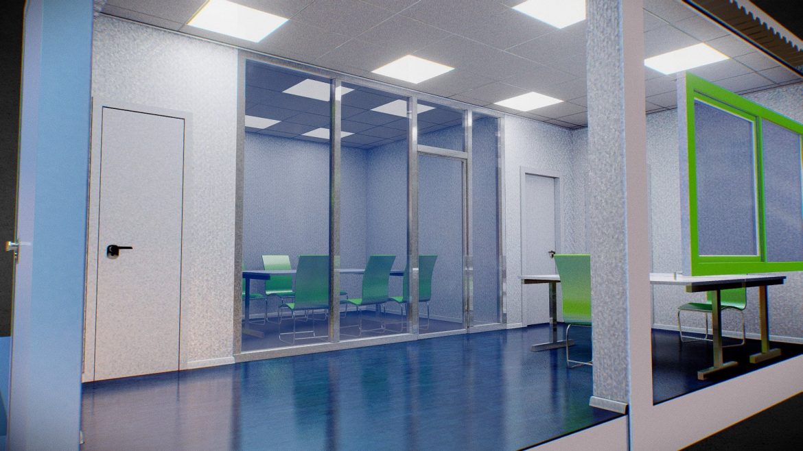 screen space reflection demo follmann 2og 3d model