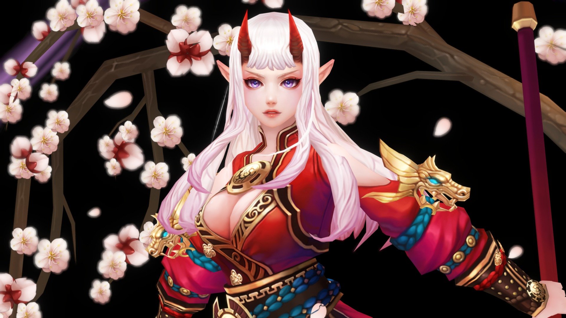 神武 shinmoo -3D lowpoly handpainted-