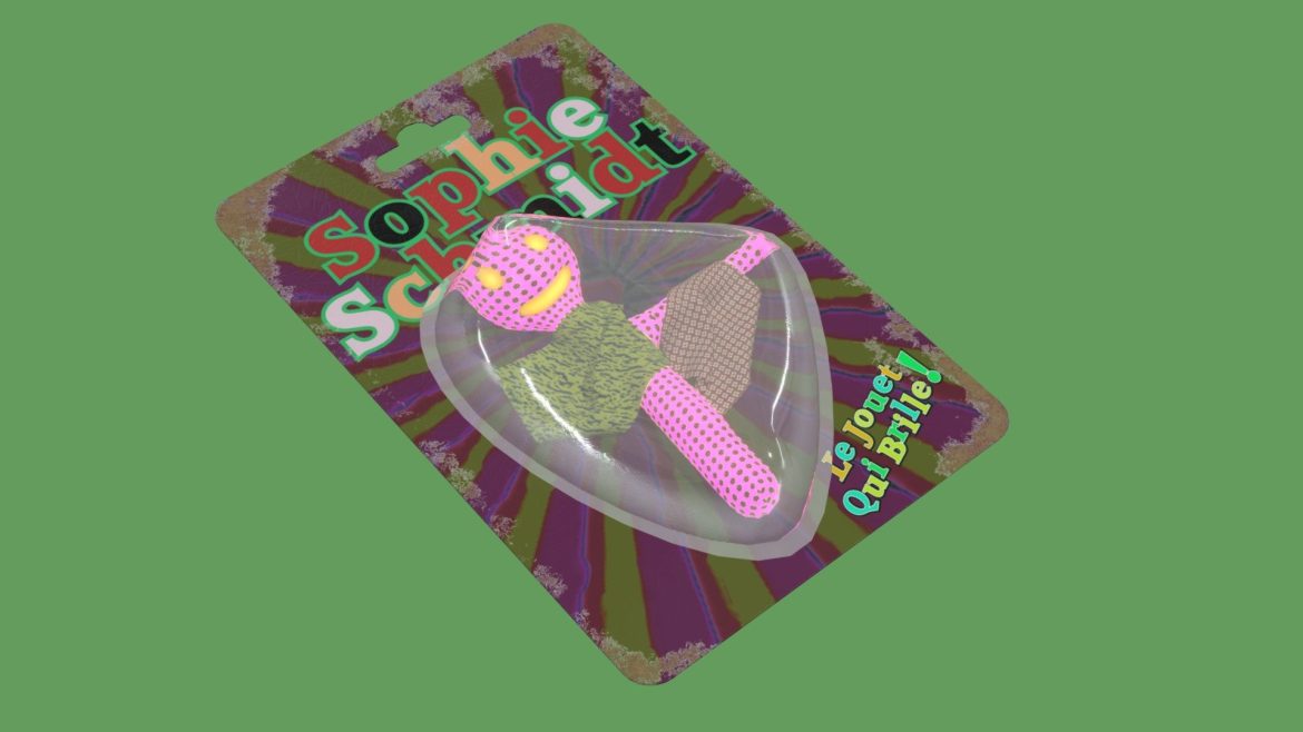 sophie le toy 3d model
