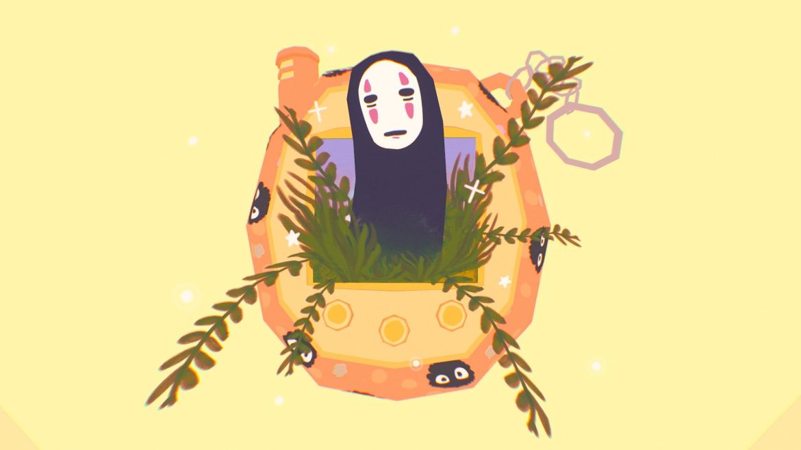 spirited away tamagotchi 3d model