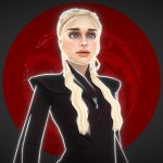 stylised daenerys 3d model