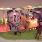 Stylized WW1 Plane – AEG G.IV