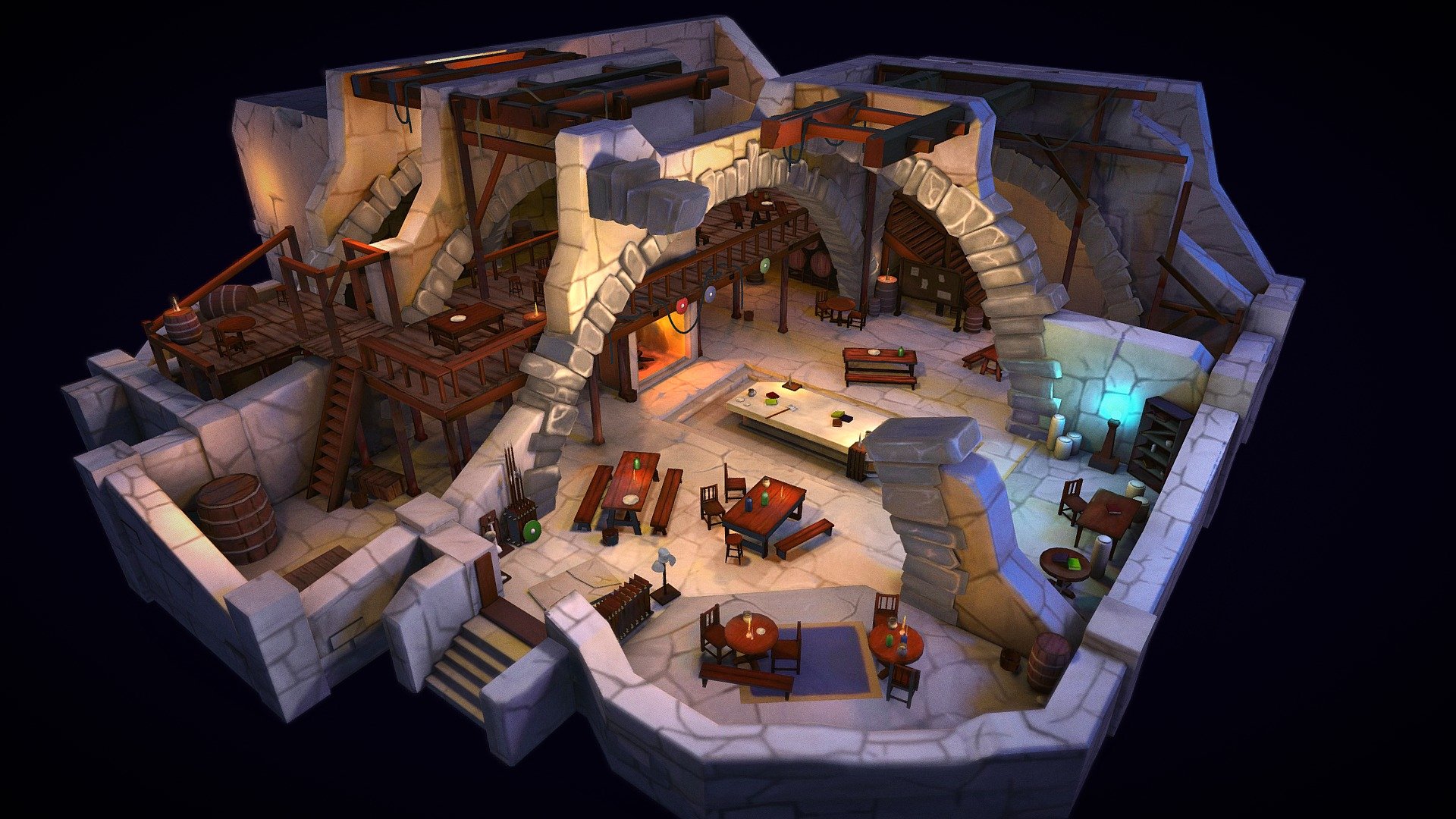 Tavern & Guild Hall - deep3dsea