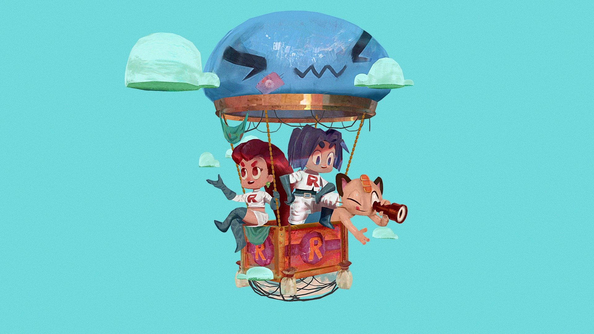Team Rocket Blimp Ride
