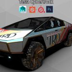 Tesla Cybertruck Racing (free model )