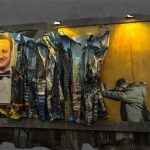 The Billboard of David Cameron at Dismaland