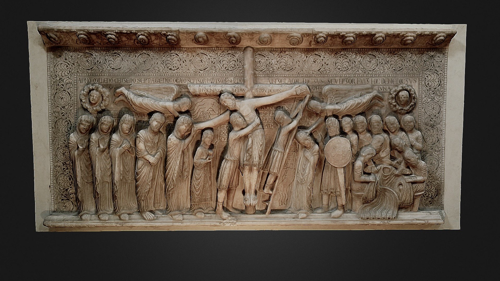 The “Deposizione della Croce” by B. Antelami
