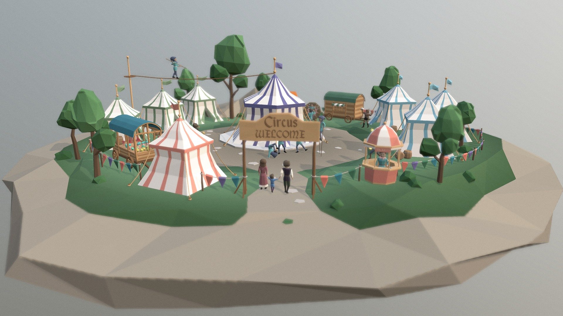 The Medieval stray circus