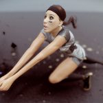 urban volleyball player 3d model
