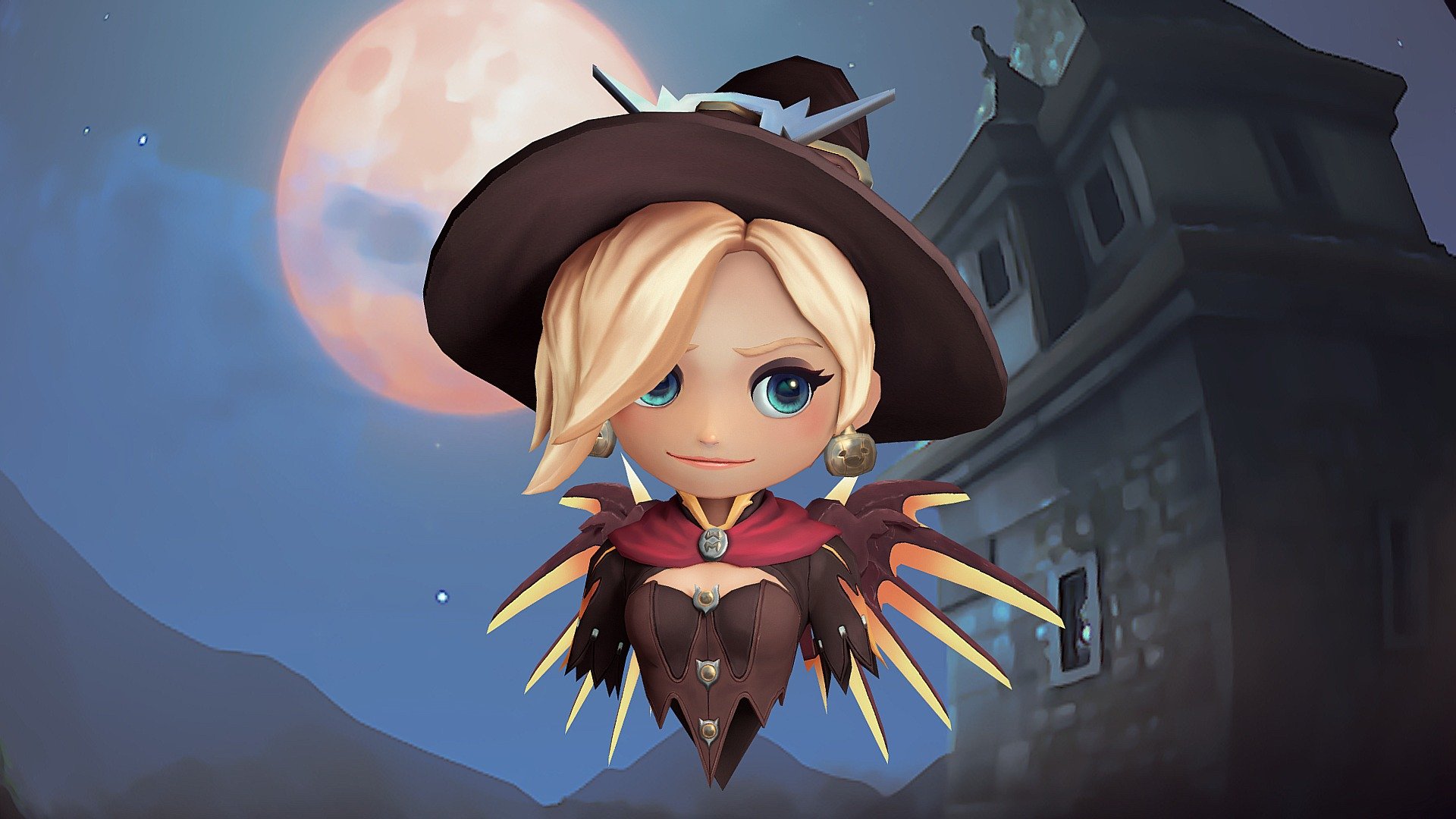 Witch Mercy Deep3dsea