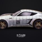 x taon mind and soul art car 3d model