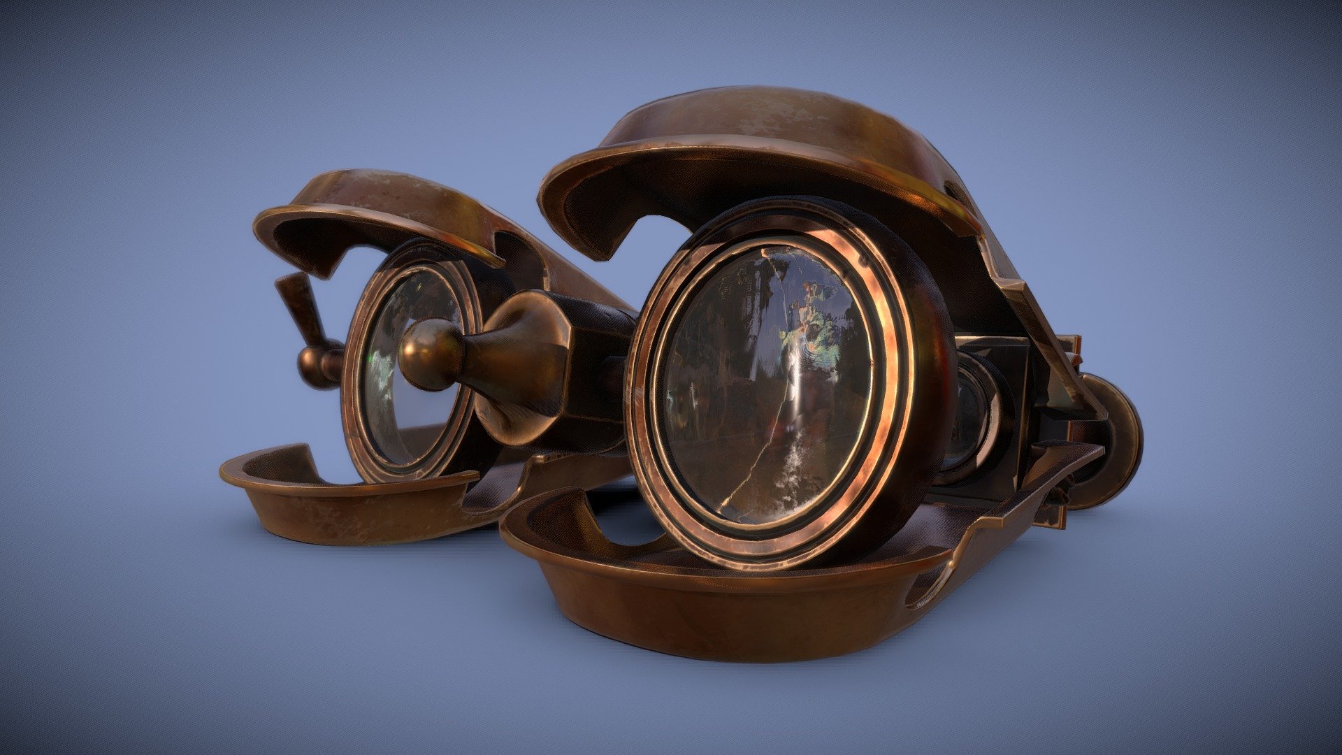 19th century Navy Binoculars